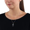 Amor Unisex Necklace with Pendant 45 cm with Cross Pendant