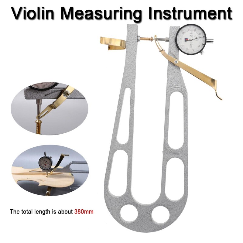 Lfhelper Violin Thickness Gauge Measuring Tool, Grauating Caliper, 0-0.4inch Range,
