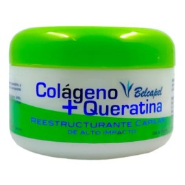 Belcapel Colágeno y Queratina Reestructurante para Cabello – Tratamiento Reparador Intensivo