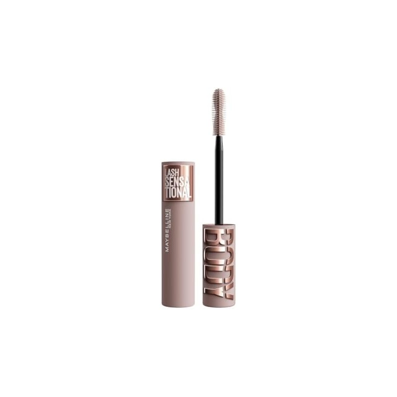 Maybelline Body Máscara de pestañas lavable, volumen y longitud por