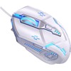 Guibell Mouse Gaming con Cable 3200 dpi,Luces LED 7 Modos,Negro