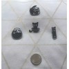"Liquid Black Cat Set Nr. 1" x4 Pin Set (Artistic