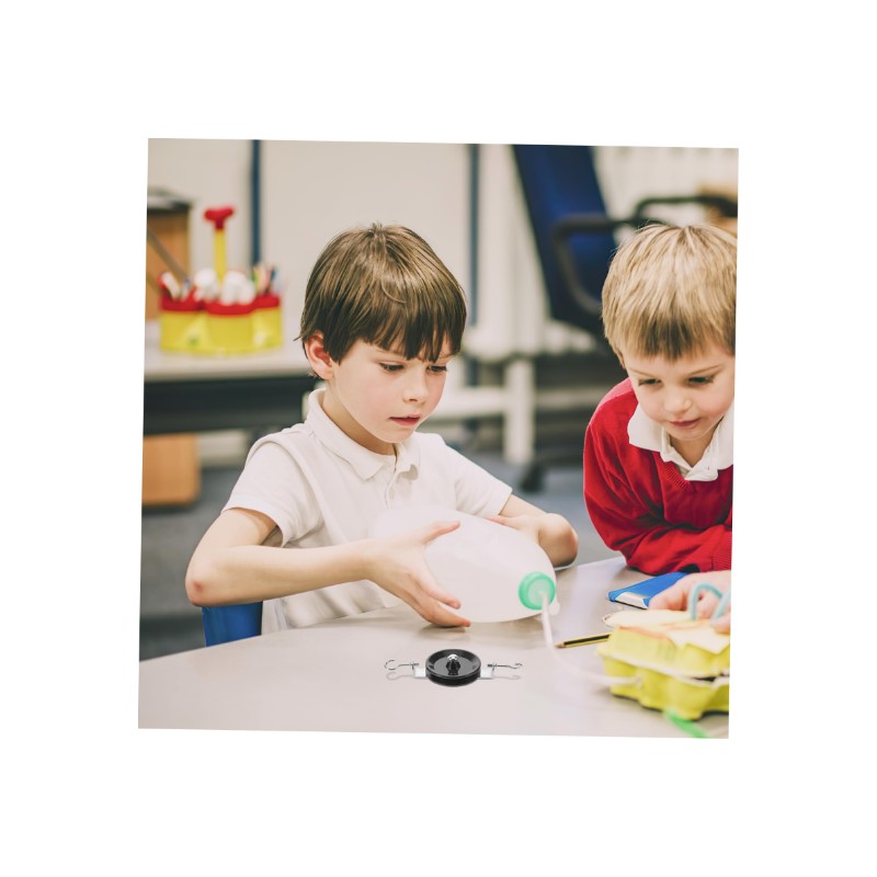 5pcs Pulley Science Experiments Supplies DIY Pulley Block Education Tool