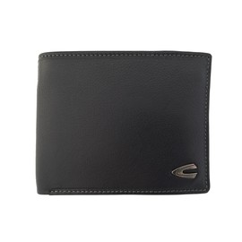 camel active Vegas Herren Geldbörse Querformat RFID Leder Mittelgroß Schwarz