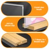 SVOPY 8.5 x 11 Acrylic Sign Holder with Wood Base