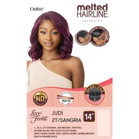 Outre Lace Front Wig - Melted Hairline - Judi (DRST4/GINGER SPICE)