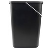 KADAX Lidless Bin with Movable Metal Handle, Robust Waste Bin,