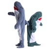 Ruiuzioong Shark Blanket Adult Wearable Shark Blanket Hoodie Super Soft