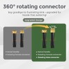 Giraffe Tools 25FT Lightweight Kink-Free Garden Hose with Nozzle