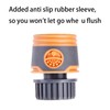 YOQVQOY 2 Kit Flush Adapter – Quick Connect Hose Fittings,