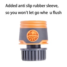 YOQVQOY 2 Kit Flush Adapter – Quick Connect Hose Fittings, Universal Flush Kit Compatible with All 4-Stroke Engines, Quick Release Adapter for Easy Connection (2)