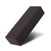 Ebony Wood Blank 12 x 4 x 2.5 cm Black