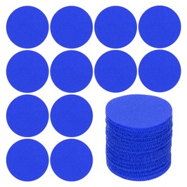 PATIKIL 40Pcs Carpet Spots for Classroom, 2 Inch Small Circle Floor Dots Markers Carpet Spot Markers for Teacher Elementary Preschool Supplies, Blue