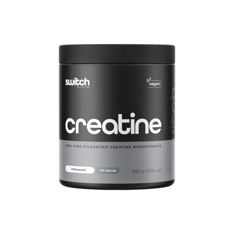 Switch Nutrition Essentials Micronised Creatine Monohydrate 250g 100 Serves