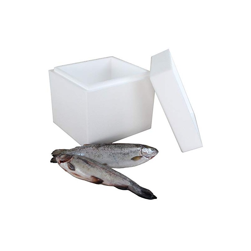 1 Thermal Box Polystyrene 5.18 Litres with Lid - Cool