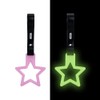 JDM TSURIKAWA Pink STAR Glow in the Dark Green Ring