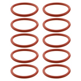 VGOL Pack of 10 Rubber O-Ring Seal for Coffee Machines Compatible with Siemens EQ3 EQ5 EQ6 EQ7 EQ8 EQ9 Replacement Seal Accessories Red 45 x 37 x 4 mm