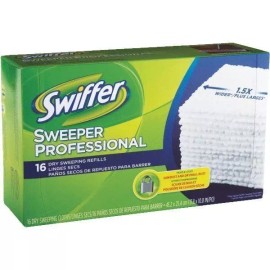 SWIFFER (2 PACK = 32 CLOTHS)  Swiffer Sweeper Professional Refill Cloth  CLEANING SUPPLY