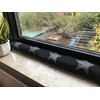 Draught Excluder Anthracite - Perfect Fit 90 cm Draught Excluder