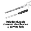 Hamilton Beach Electric Knife Set with Reciprocating Serrated Blades, Storage