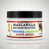 Mascarilla para Cabello Capilar, Reparadora, Reconstructora, con Keratina, Colageno, Aceite