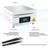 KeenWise 110V 1080W Soldering Hot Plate, Electric Hot Plate, LED