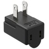 Right Angle Adapter, Plugrand 2-Prong 90 Degree Downward Angled AC