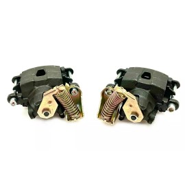 Hot Rod Chrome GM Metric E-Brake Calipers Emergency parking Brake with Pads Pair Left & Right