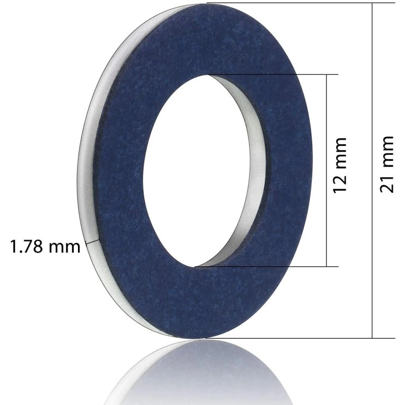 TOYOTA/LEXUS Genuine Engine Oil Drain Plug Gasket 90430-12031 Quantity 1