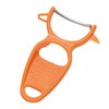 Shimomura Industry FV-668 Full Veggie Curved Peeler with Cover, Made