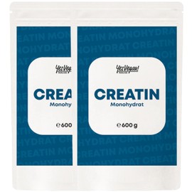 Creatin Monohydrat (600 g Kreatin vegan) (2x 600 g)