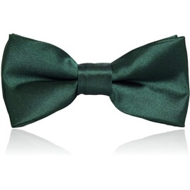 Best Item Bow Necktie, Men's, Kids, One-touch Tie, Plain, Easy Hook, Attachment, Bowtie, For Adults and Children -