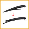 Partuto Rear Windshield Wiper Blade Arm Set Replacement for Ford