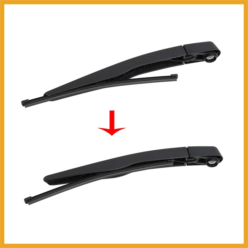Partuto Rear Windshield Wiper Blade Arm Set Replacement for Ford
