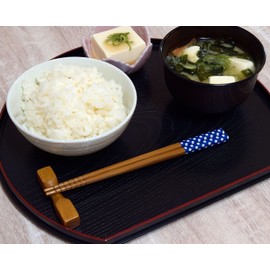 Aoba 232155 Chopsticks, Dishwasher Safe, Susu Bamboo Period, Blue, 7.1 inches (18 cm)