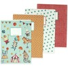 Papierdrachen - 4 high-quality school notebooks for children, DIN A4,