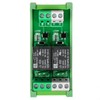 GUETNEU Relay Board, 2 Channel 1 SPDT DIN Rail Mount
