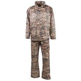 MFH Regenanzug Jacke + Hose für Sie und Ihn (Operation Camo, XL)