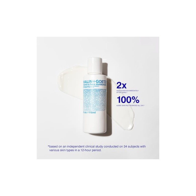 Malin + Goetz Vitamin E Face Moisturizer, 4 Fl Oz