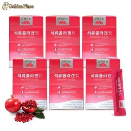 Korea Eundan Pomegranate Collagen Jelly Stick Low Molecular Fish Collagen 14 Packets 6 G (27759334) / 고려은단 석류콜라겐 젤리스틱 저분자피쉬콜라겐 14포 6개 G (27759334)