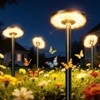 KOOPER 3X Larger & Taller Solar Pathway Lights Outdoor, 6