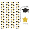 Black-Gold Graduation-2025 Class Party-Decorations Garland - Congrats Grad Hat Star
