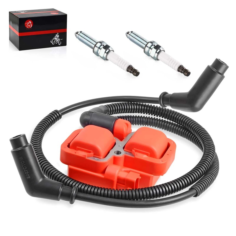 MOTO1988 Ignition coil & Spark plug w/Wire Cap for Can-Am
