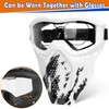 POKONBOY Upgraded 2 Pack Tactical Mask, Mask with Goggles Compatible