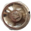 1/2" Inch BSP Nickel Plated Manual Mechanical Radiator Air Vent