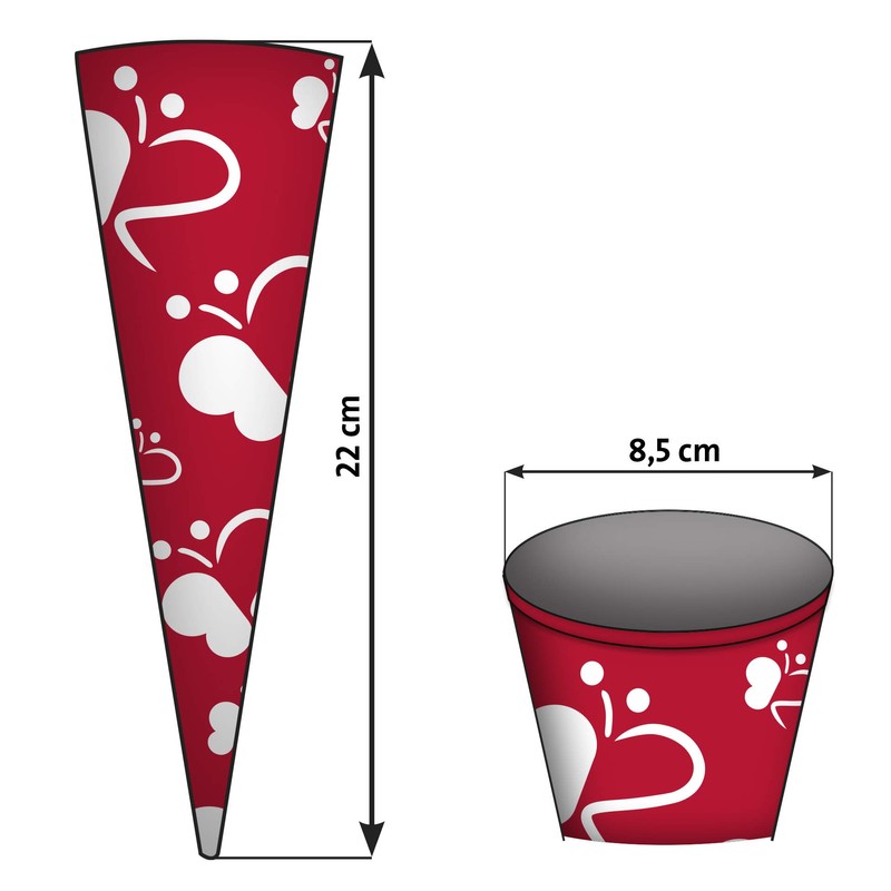 ROTH School Cone 22 cm with Motif