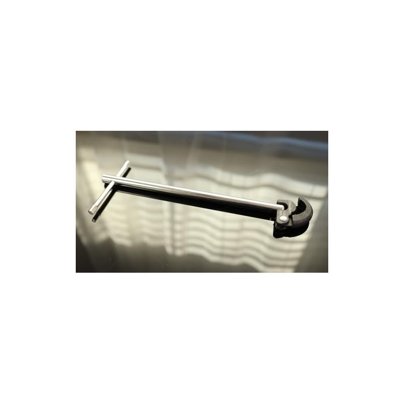 Edward Tools Adjustable Basin Wrench for Sink Faucet Installation and
