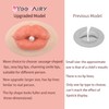 YEEFAIRY 3D Silicone Fake Lips Large with Lipstick for Makeup