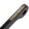 HCMOTORKU LED Flush Fork Turn Signal Side Light Black For