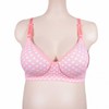 Wireless C-Cup Nursing Bra for Pregnancy & Postpartum (Size 95C) Orange